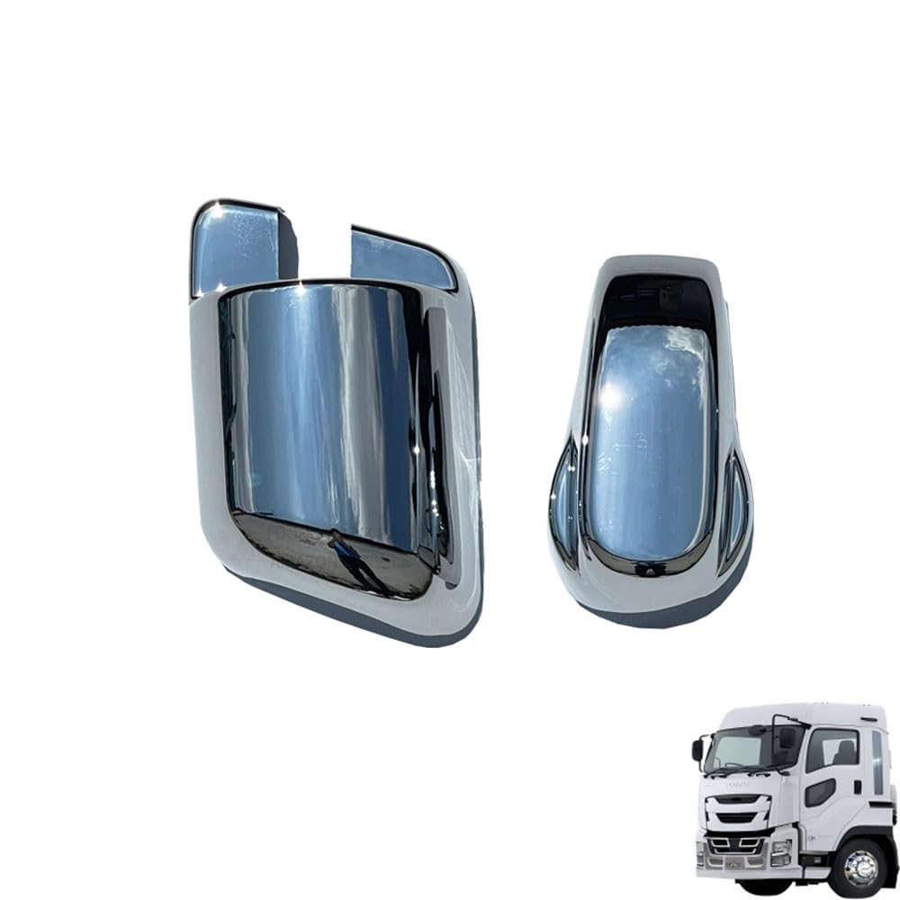 Amazon | いすゞ ファイブスターギガ メッキ ミラーステーキャップ